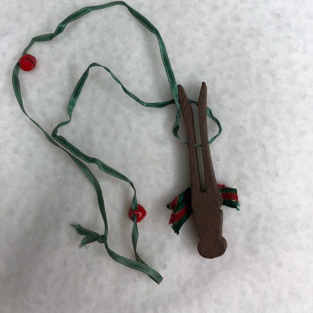 Hand painted Rudolph Necklace - Picture 3 of 5
